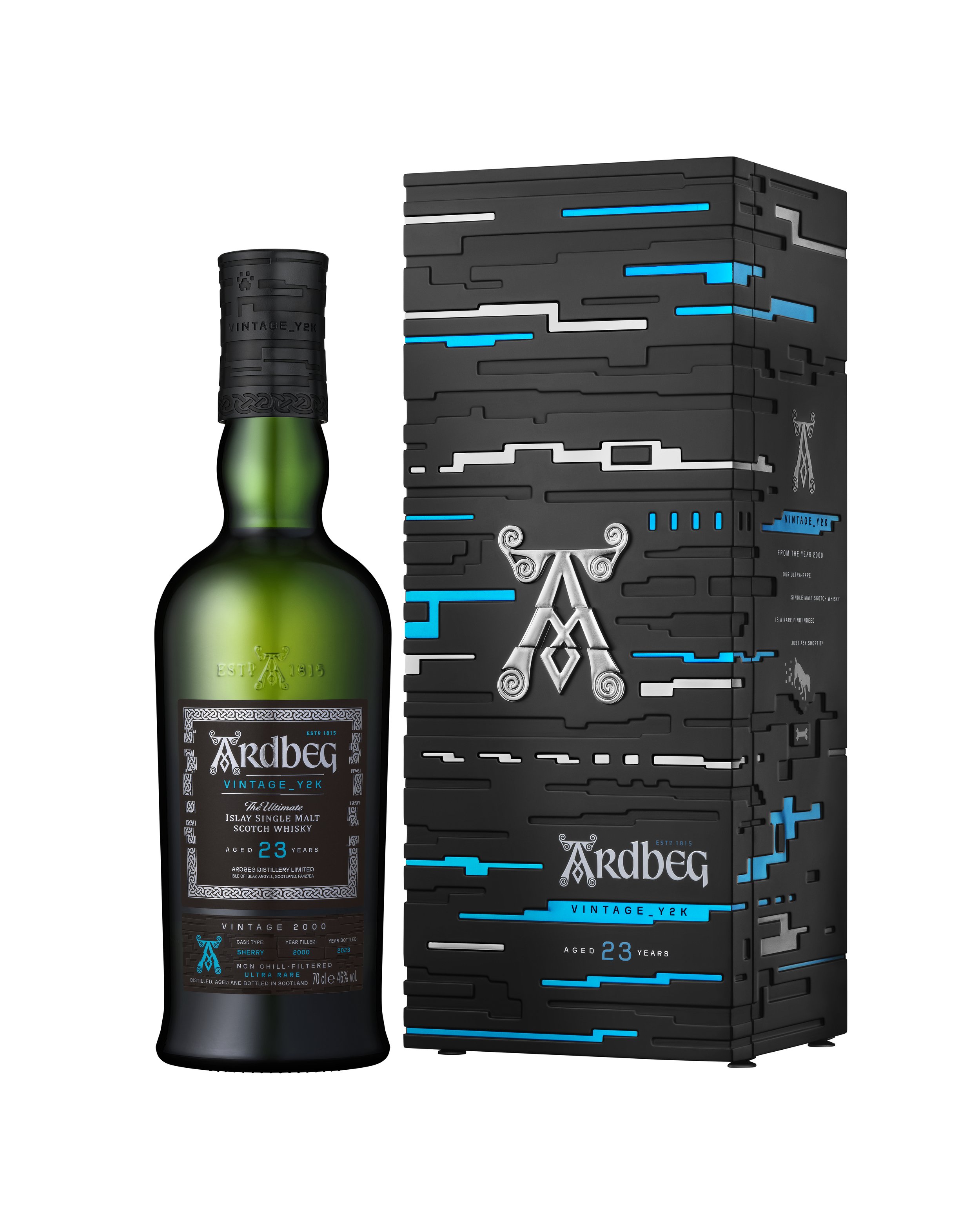 Ardbeg's First Vintage of the Millennium Hails the Spirit of Y2K